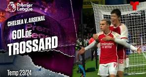 Goal Leandro Trossard - Chelsea v. Arsenal 23-24 | Premier League | Telemundo Deportes