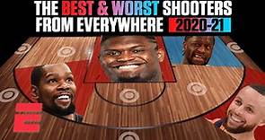 The best and worst shooters of the 2020-21 NBA season from everywhere on the floor | NBA on ESPN