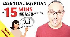 Learn Spoken Egyptian in 15 Minutes Essential Phrases Every Beginner Needs