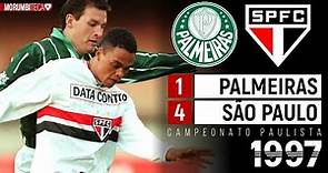 Palmeiras 1x4 São Paulo - 1997 - DODÔ E ARISTIZÁBAL DESMONTAM O VERDÃO DE RINCÓN E DJALMINHA!