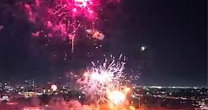 Fireworks at Steele Indian School Park in Phoenix