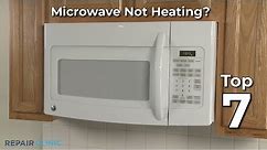 Top Reasons Microwave Is Not Heating — Microwave Oven Troubleshooting