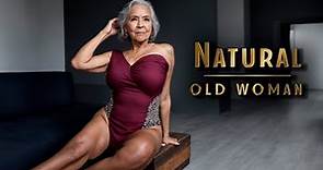 Natural older Woman Over 60 💍 Mastering the Art of Layering
