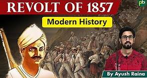 Revolt of 1857 | Modern History | First War of Independence