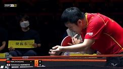 乒乓球WTT世界杯总决赛男单决赛，樊振东4-1张本智和
