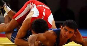Hamid Soryan Reihanpour of Iran wins Olympic gold at en's 55K Wrestling