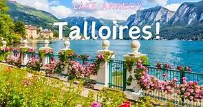 Talloires, France🇫🇷 & Azure Tranquil Charms of Lake Annecy/Most Beautiful Villages 4K