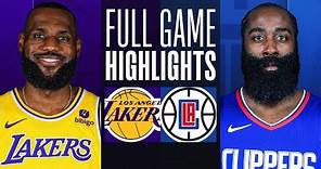 LAKERS at CLIPPERS | FULL GAME HIGHLIGHTS | February 28, 2024