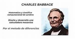 Charles Babbage (Biografia)