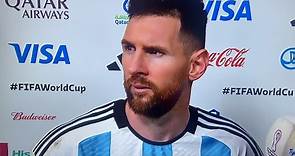 ¿A quién le dijo 'bobo' Lionel Messi? | Video
