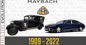 W.C.E.-Maybach Evolution (1909 - 2022)