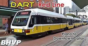 Dallas Area Rapid Transit: The Red Line, Plano to Downtown Dallas