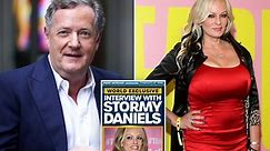 Piers Morgan teases Stormy Daniels interview after Trump indictment