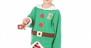 Disfraz de elfo infantil.