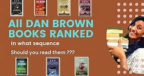 All Dan Brown books ranked ll What is the their sequence ll Kanika Khetan