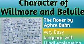 Male character in "The Rover" by Aphra Behn...