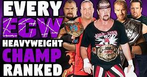 Every ECW World Champion Ranked From WORST To BEST
