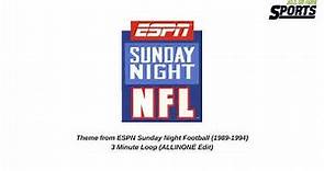 Theme from ESPN Sunday Night Football (1989-1994) | 3 Minute Loop