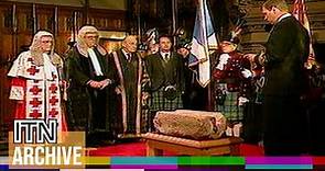 The Stone of Destiny Makes Triumphal Return to Scotland (1996)