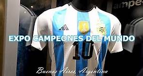 Argentina Campeon 2022 - Expo Campeones del Mundo