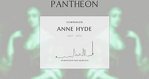 Anne Hyde Biography - First wife of James II of England