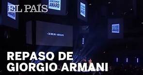 Repaso de la vida de Giorgio Armani