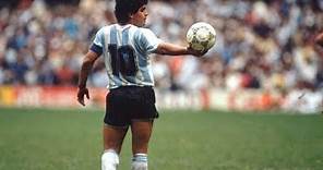 Los mejores goles y las grandes jugadas de Diego Maradona