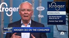 Watch CNBC's full interview with Kroger CEO Rodney McMullen