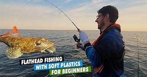 flathead fishing with soft plastics for beginners