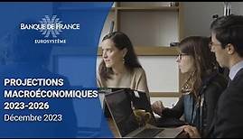 Projections macroéconomiques 2023-26 Décembre 2023 | Banque de France