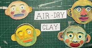 Air Dry Clay Self Portrait