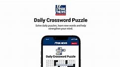 Daily Crossword Puzzle Online Games by Fox News
