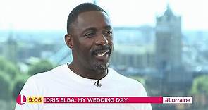 Idris Elba talks about how his wife sorted out their wedding day