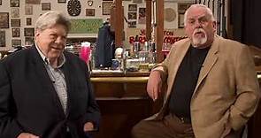 Have a beer with Norm and Cliff! Check out our interview with George Wendt and John Ratzenberger