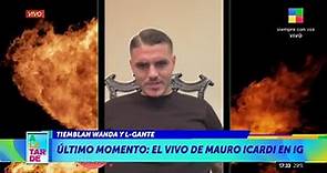 📱 Mauro Icardi habló en vivo en Instagram: "Nunca nos separamos con Wanda"