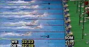 Matt Biondi - 50m freestyle - Olympics Seoul 1988