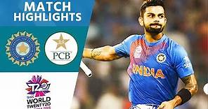Kohli Stars In India Win | India vs Pakistan | ICC Men's #WT20 2016 - Highlights