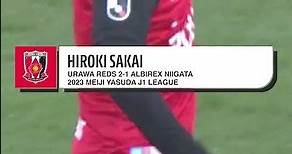 Hiroki Sakai scores the 800th home goal in Urawa Reds history!