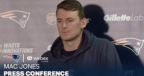 Mac Jones: “Wasn’t good enough.” | Patriots Postgame Press Conference