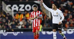 Valencia - Almería | El gol de Justin Kluivert