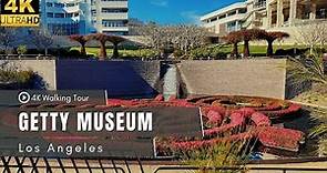 The Getty Museum / 4K Walking Tour / Los Angeles, California / Virtual Tour/ 4K 60 UHD