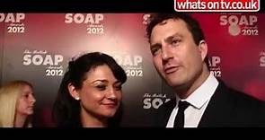 Soap Awards 2012: James Thornton and Natalie J Robb