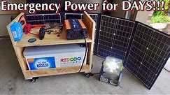 DIY Solar Power Station | Easy for beginner | 1200 Watts, REDODO 200AH LIFEPO4