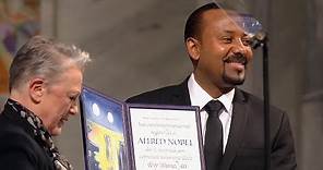 2019 Nobel Peace Prize Ceremony