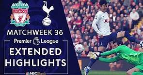 Liverpool v. Tottenham Hotspur | PREMIER LEAGUE HIGHLIGHTS | 5/7/2022 | NBC Sports