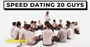 20 vs 1: Speed Dating 20 Guys | Jubilee x Solfa | Versus 1