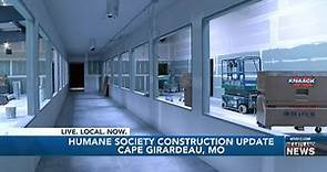 Construction update on Humane Society of Southeast Missouri's new facility
