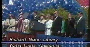 Richard M. Nixon Library Dedication