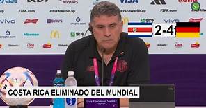 Luis Fernando Suárez | Conferencia de prensa | Costa Rica 2-4 Alemania | Eliminados