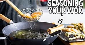Seasoning a Wok on an Induction Cooktop | Dr. Wok Sessions